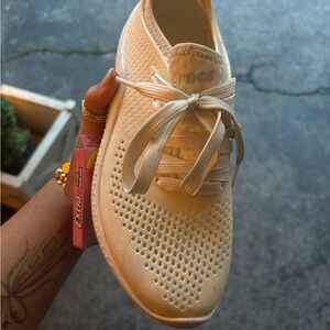 Crocs Women's Cream Sneakers